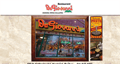 Desktop Screenshot of dagiovanni.ca